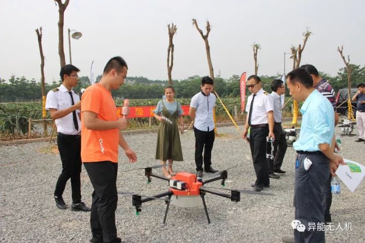 东莞市植保无人机推广现场会 | 异能A6植保机飞