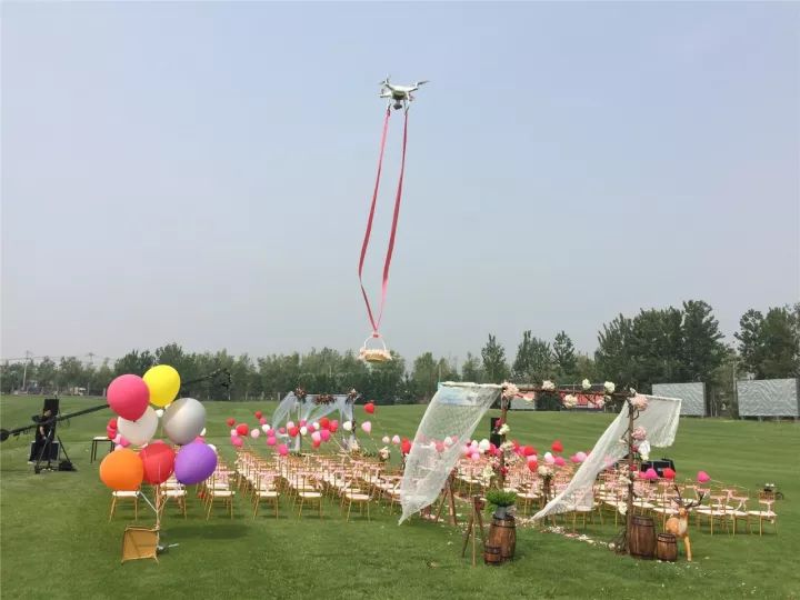 无人机航拍「草坪婚礼」,拍摄+后期心得分享