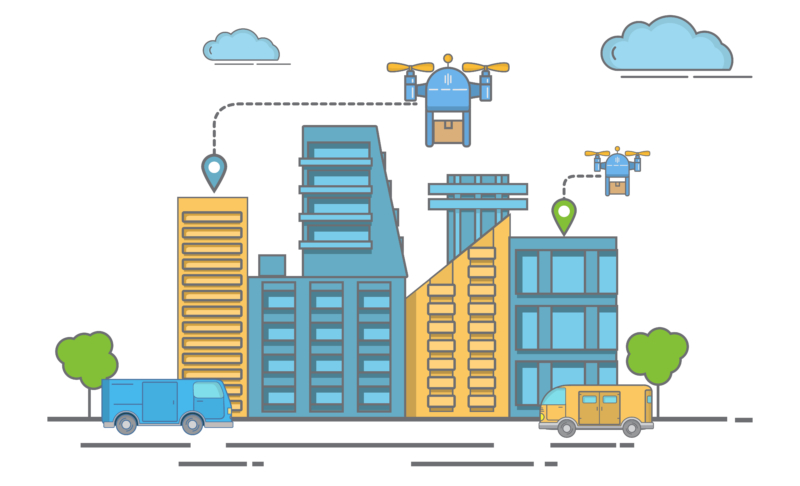 华为 X 深圳电信 X 亿航推 4G 无人机送咖啡,印