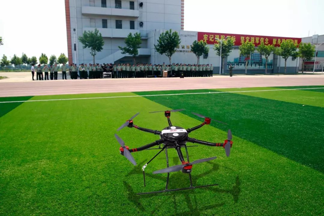 战鹰助阵天津消防警官学校无人机演练培训!