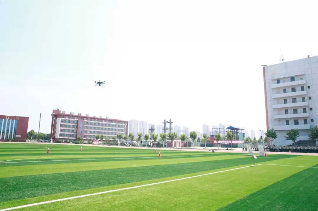 战鹰助阵天津消防警官学校无人机演练培训!