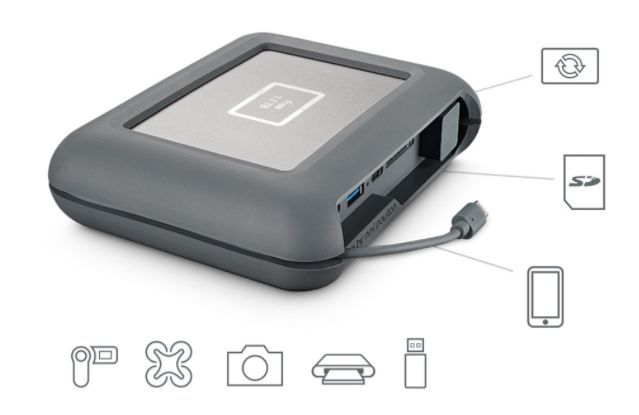 LaCie DJI Copilot硬盘开箱视频