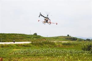 地区推广无人机农药喷洒技术