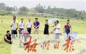 无人机收集数据 岑溪农村土地确权登记航拍完成