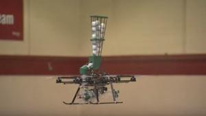 美研究人员开发“以火防火”的UAS-FF新型消防无人机