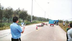 武汉交警装备三架无人机治堵