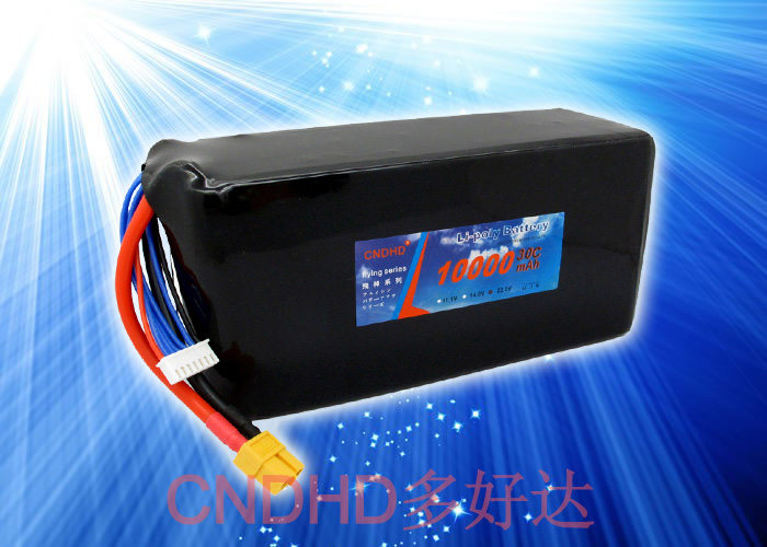 多好达 22.2V 1P 15C 10000MAH 多轴航拍专用电池