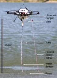 Co-Aerial-Ecologist: Robotic Water Sampling and Sensing in the Wild