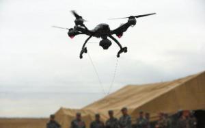 无人机杀手：中国领先美装备无人机射线干扰枪