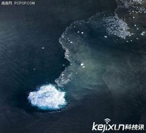 航拍格陵兰岛美丽景色 冰雪融化震撼世人