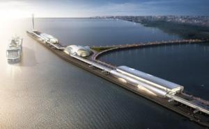 上海宝山利用无人机进行地表水自动监测站选址