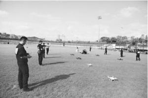 全国警察赛无人机武汉称雄 航拍五分钟出图全景无死角