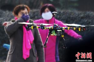 兰州利用无人机监控大气污染和违建