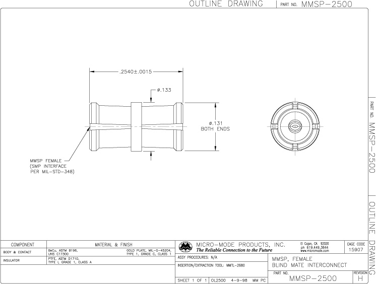 OL2500-MMSP-F-BULLET-254 OAL-REVH