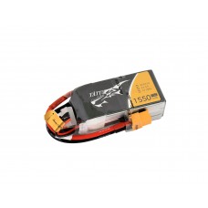Tattu 1300mAh 75C 3S1P lipo battery pack