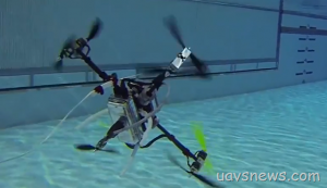 会游泳的两栖导航无人机
