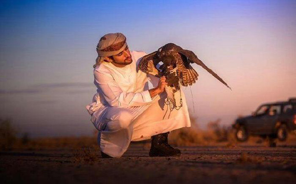 中东地区的训鹰人_宇辰网_让世界读懂无人机_全球专业无人机服务资讯平台