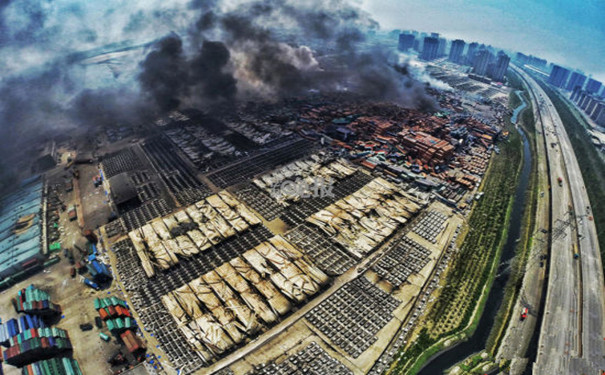 天津塘沽灾后场景_宇辰网_让世界读懂无人机_全球专业无人机服务资讯平台