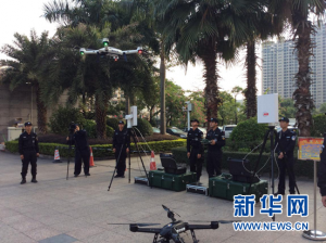 广东惠州出动无人机侦察制毒窝点