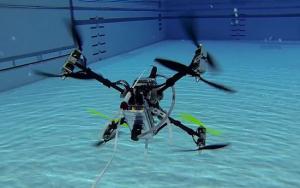 新款无人机不仅要会飞 还要会游泳