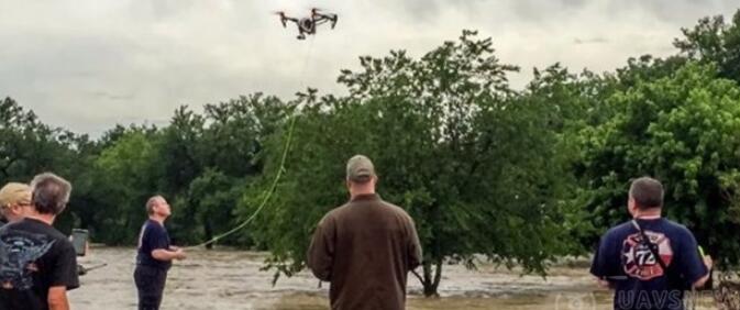 无人机助力志愿者成为“超级英雄”