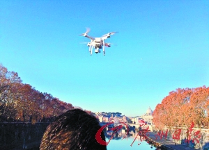 无人机航拍罗马风景 两名以色列游客被捕