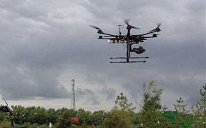 巴中市航拍无人机首飞成功