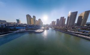 如此酷炫美景！无人机360度航拍昆明瀑布公园