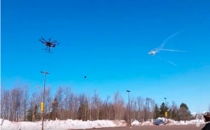 用网捕无人机，听说美国的更先进