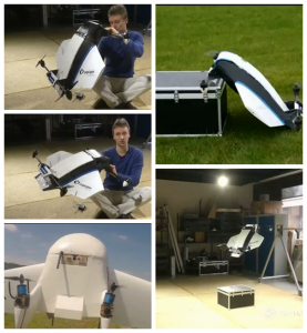比利时鲁汶大学研发团队推出新型送货无人机