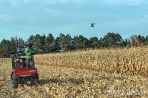 达科塔农场秀上的无人机