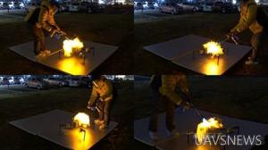 FAROS 无人机能承受住 1000℃ 高温