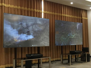 京郊龙湾屯镇探索引进无人机用于森林防火