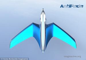 超高速概念机Antipode：北京飞纽约只需半个小时