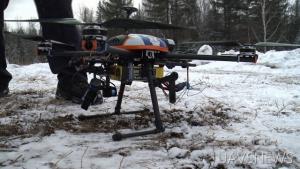 渥太华伞降医师利用无人机应急救援