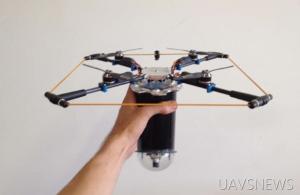 加拿大工程师发明轻量级无人机进行搜救行动