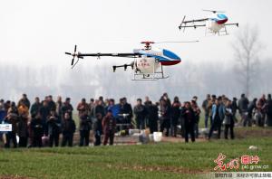 安徽淮北：植保“无人机”助力现代农业