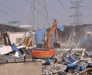 上海整治迪士尼周边区域：大规模拆违 无人机巡查