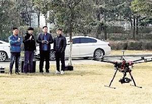 环保监测用上无人机