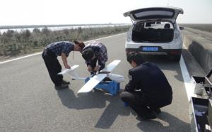 宁波无人机进行进海洋监测执法