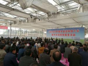 天鹰兄弟植保无人机科技下乡回报家乡父老