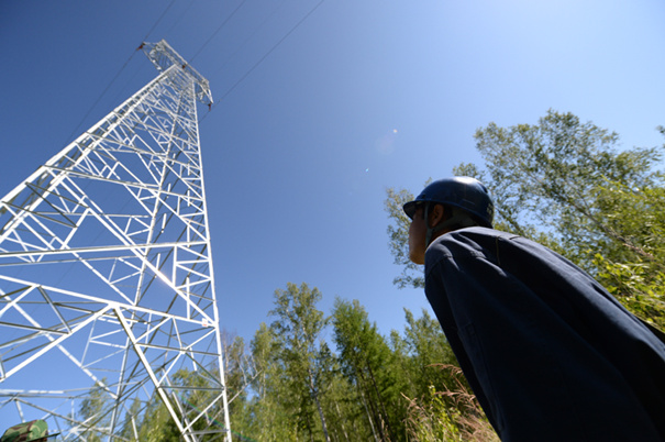 无人机助力大兴安岭春季巡线工作