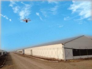 无人机完成光伏电站运维巡检试飞行动