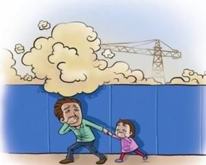 无人机航拍助力扬尘管控工作立体式开展