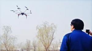 “天眼”来了 淄博首次使用无人机进行环保监察