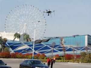 无人机在淮南试飞成功 安防进入立体监控时代