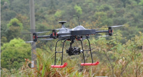 醴陵市村庄规划测量首次采用遥感航拍技术