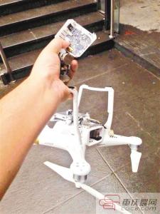 一周3架无人机坠落 一架挂伤市民 