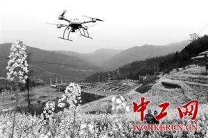 普光气田引进无人机巡线系统