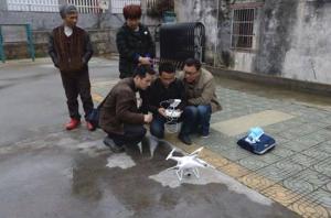 慈溪利用无人机助力龙山所村开展文物资源调查